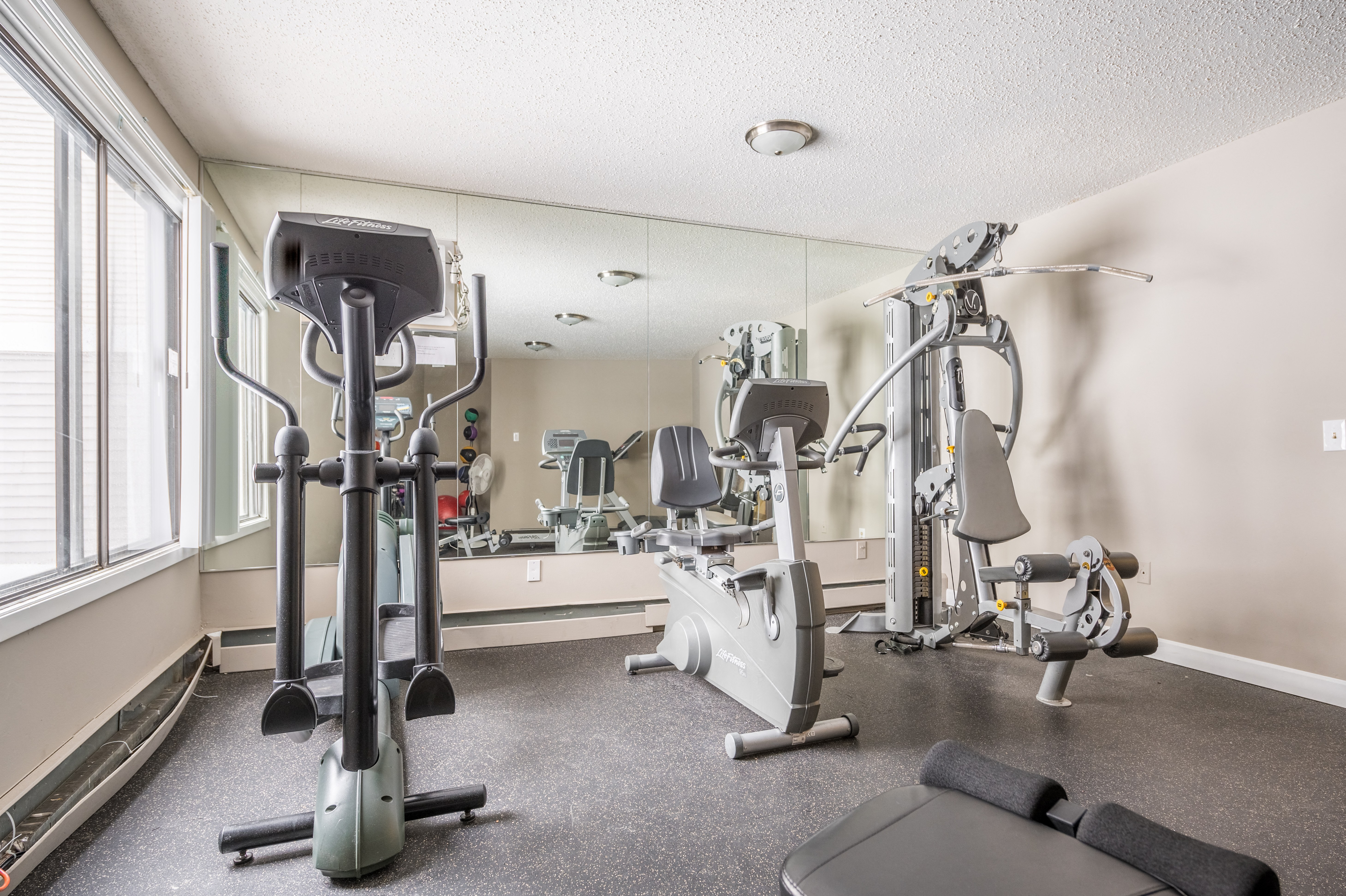 Fitness center at Heritage Hills Apartments, Bloomington, Minnesota