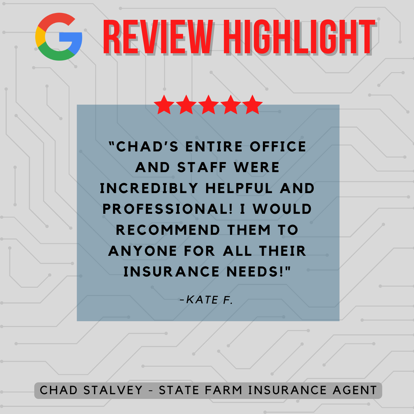 Chad Stalvey - State Farm Insurance Agent