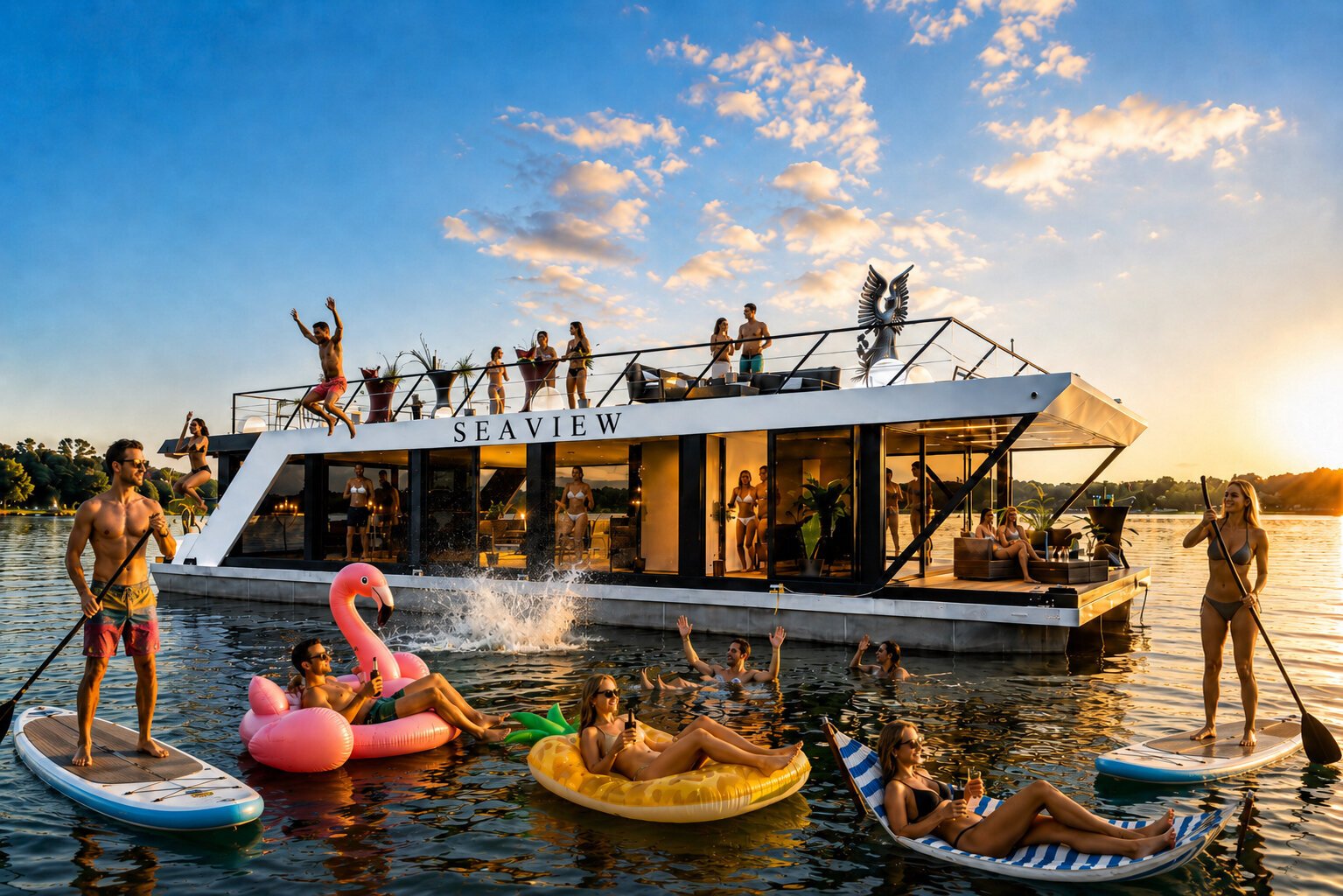 SEAVIEW EVENT BOAT, Königstraße 67A in Berlin