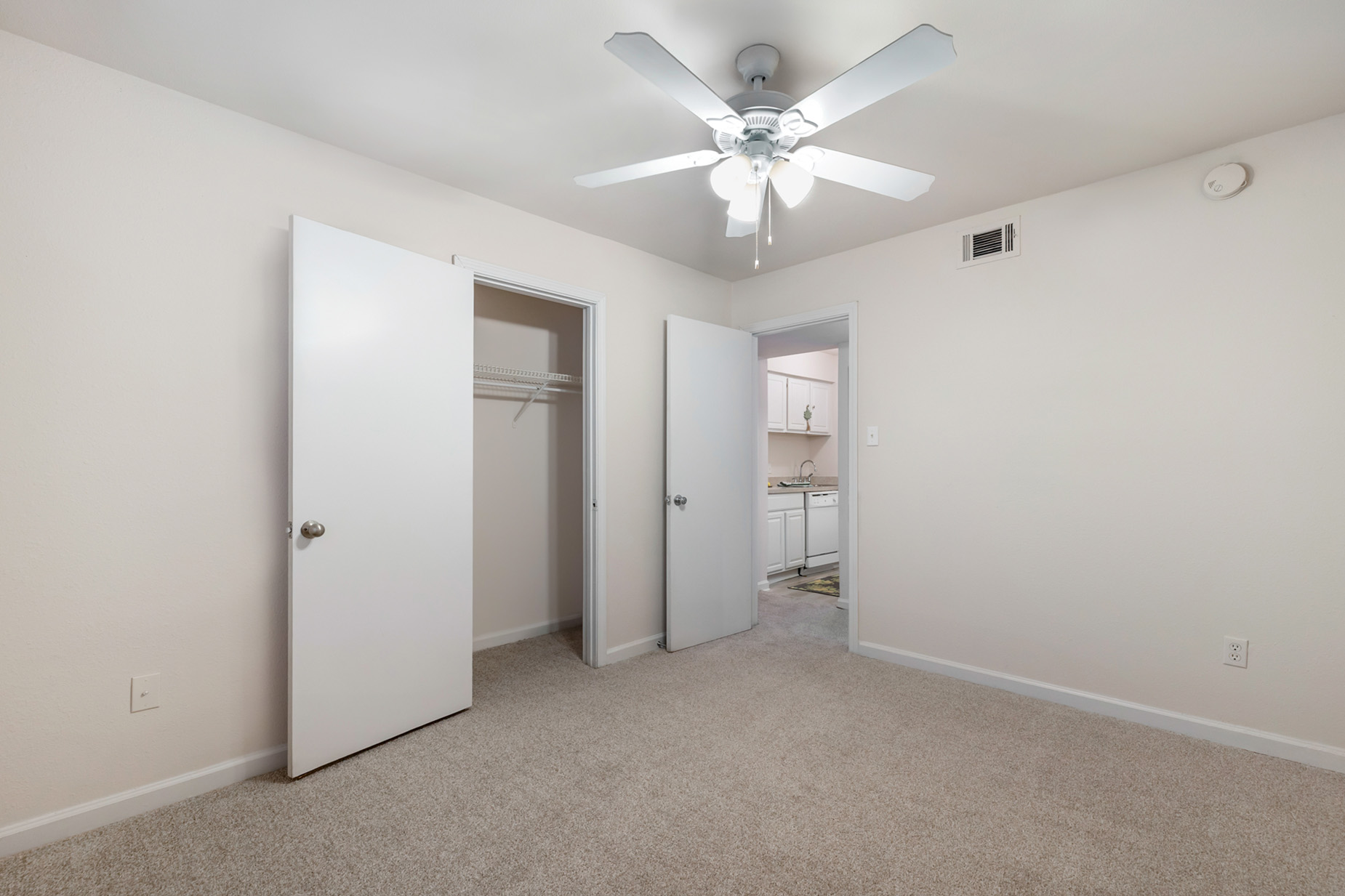 Bedroom with Spacious Closet