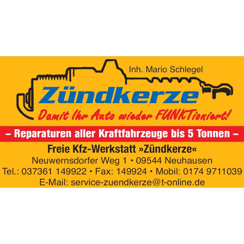 Freie KFZ-Werkstatt Zündkerze in Neuhausen im Erzgebirge - Logo
