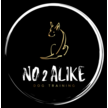 No 2 Alike Dog Training Logo