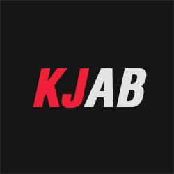 K & J Auto Body Logo