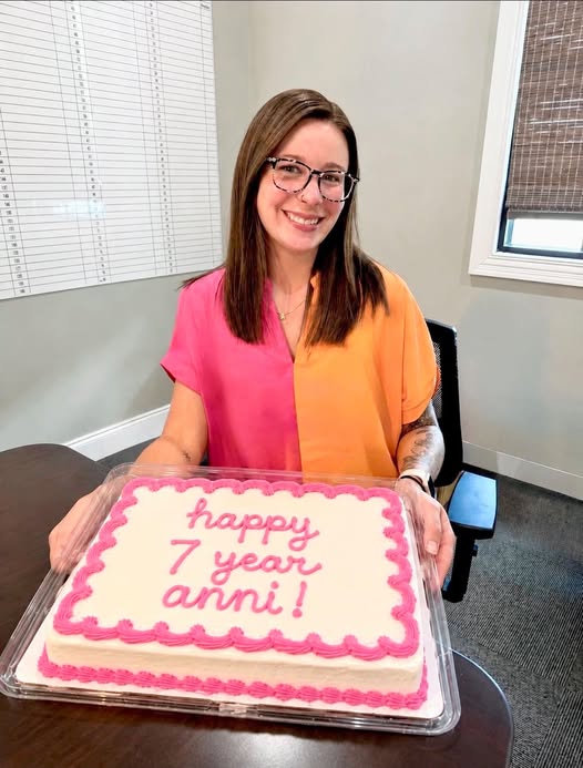 Happy 7-Year Work Anniversary to our amazing Office Manager, Autumn!
