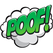 POOF Junk Removal Logo