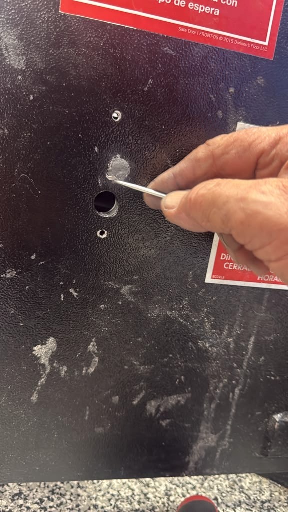 Safe Lock Drilled Access Point 