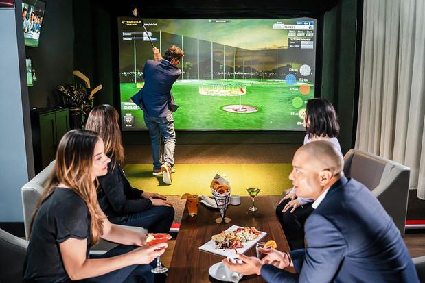 Images TopGolf Swing Suite at YBR Casino and Sports Book