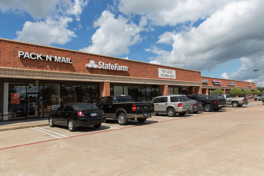 Pack n Mail, State Farm  at Baytown Shopping Center
