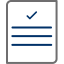 Approved report icon.