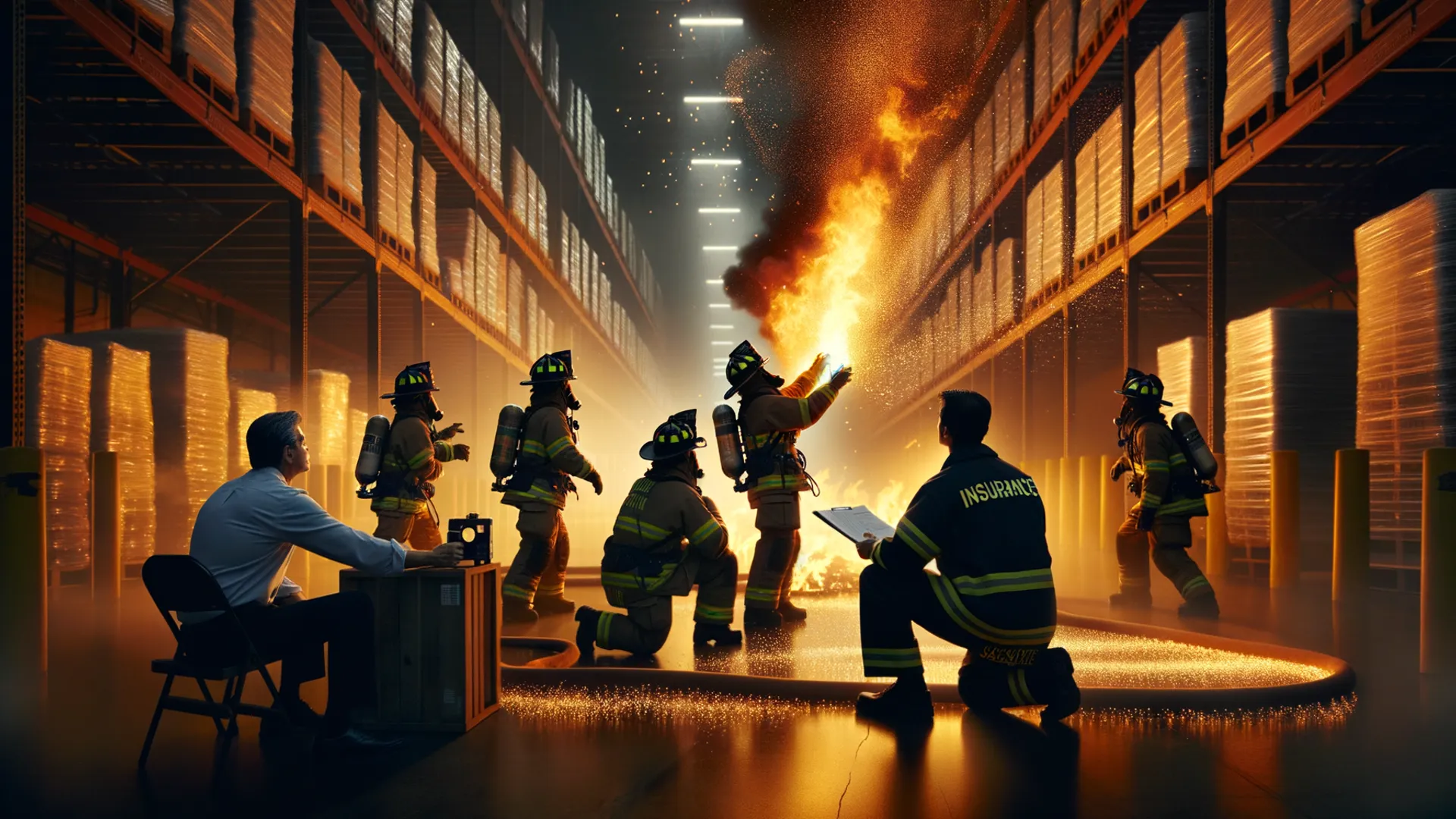 Images ABC Test Tag & Fire