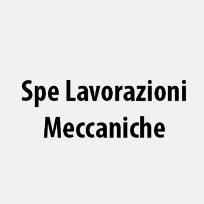 Spe Lavorazioni Meccaniche Logo