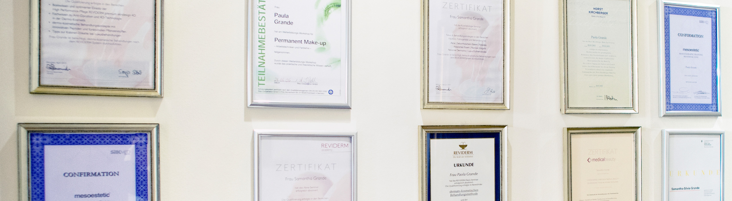 Zertifiziert - Kosmetikstudio | La Bella Medical Beauty | München