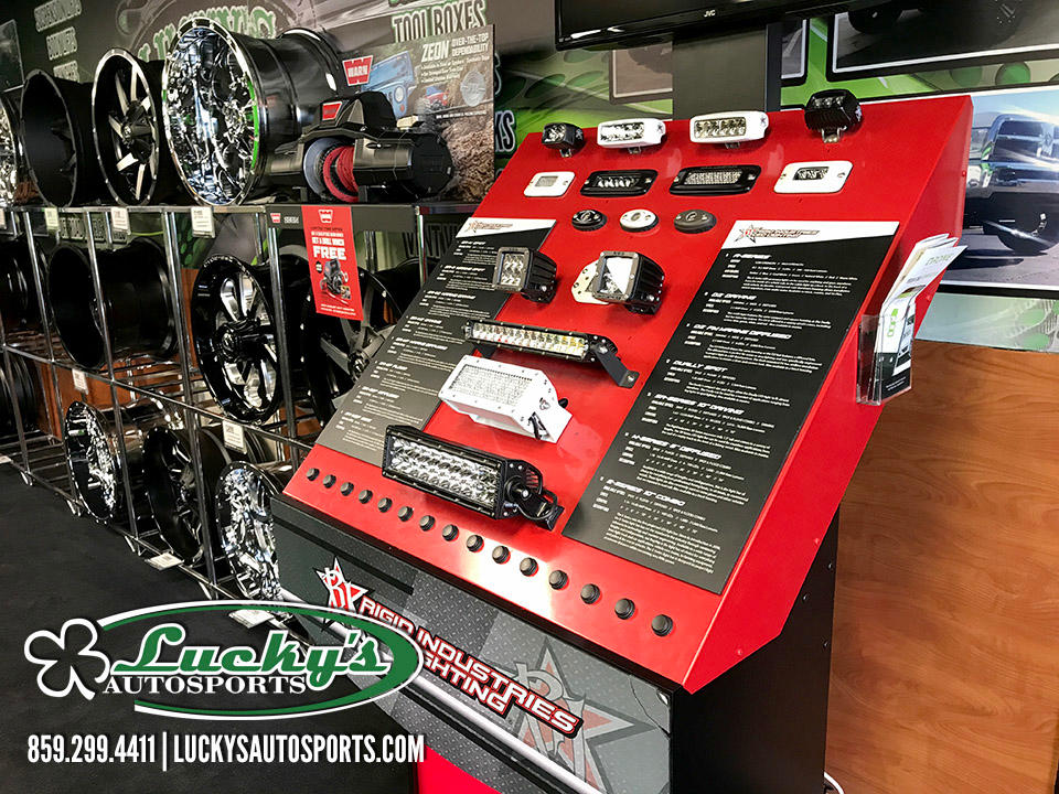 Lucky's Autosports as a wide array of LED Lighting and Light Bar options for your vehicle.