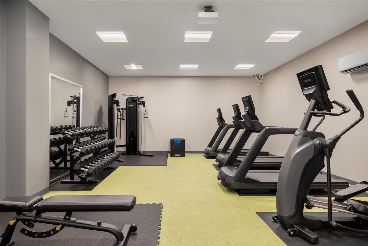Health club fitness center gym
