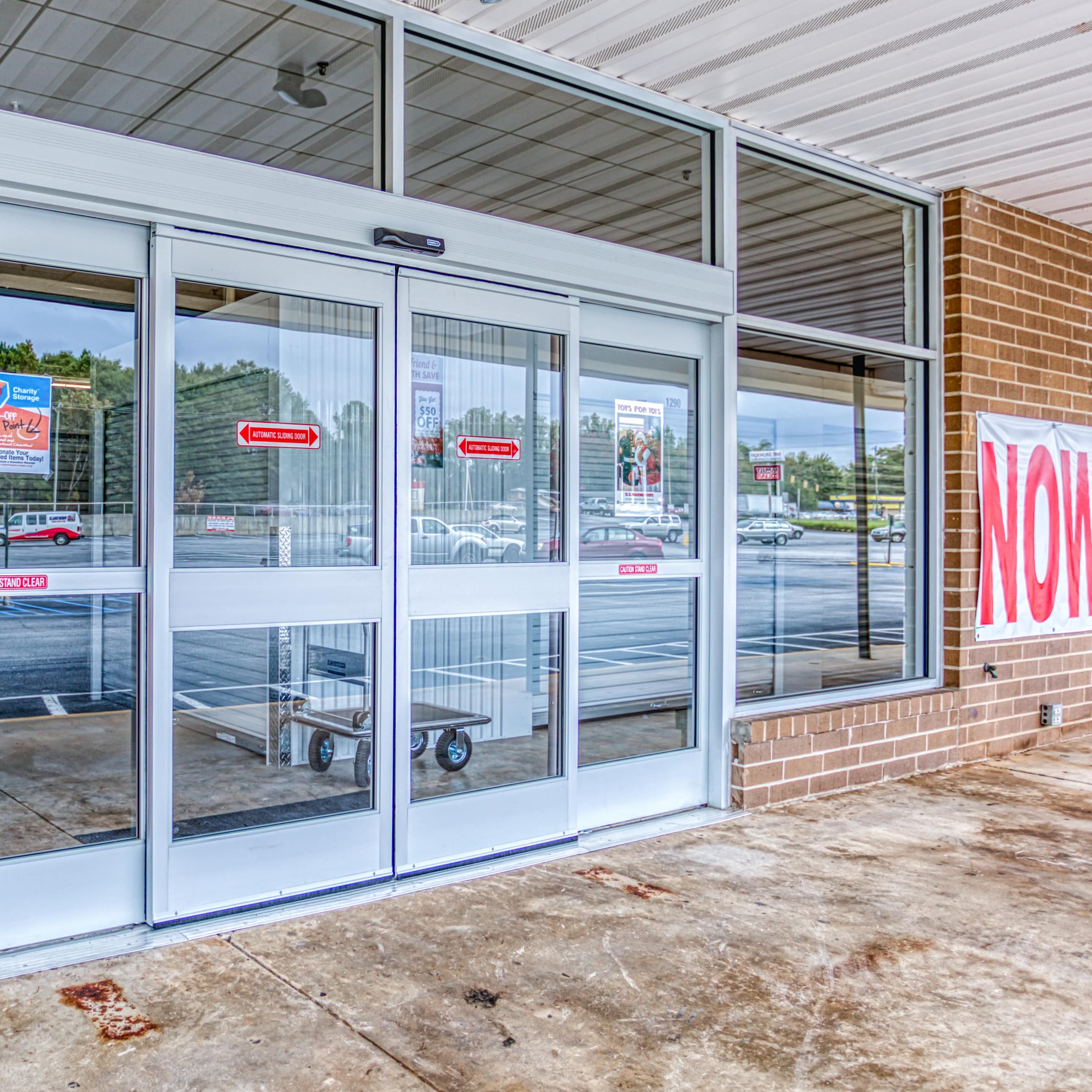 Storage Sense - Greenville - Entrance to Storage Facility