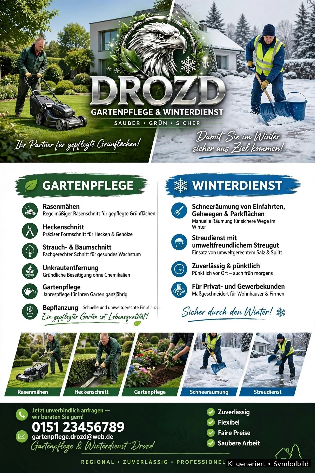 Gartenpflege und Winterdienst Drozd in Straßlach-Dingharting