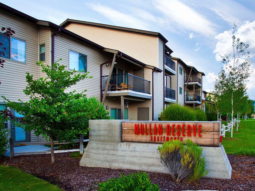 Apartment Community Entrance