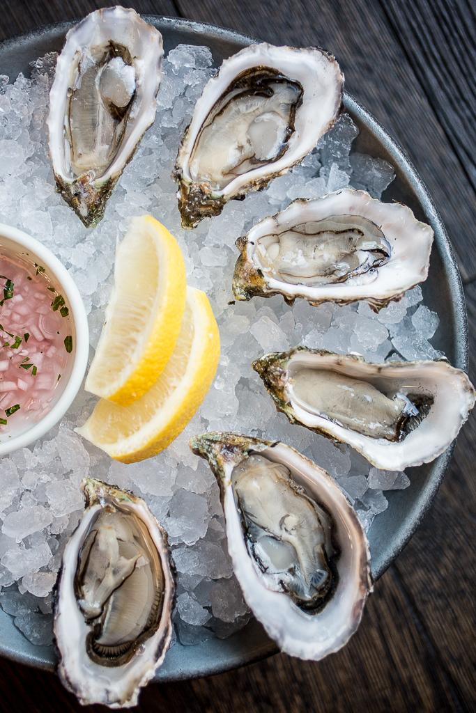 OYSTERS ON THE HALF SHELL