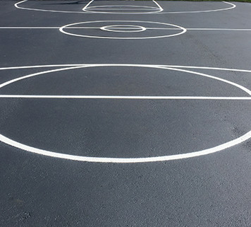 At Action Pavement Striping we also provide striping and stenciling services for recreational areas such as playgrounds and courts. If you need playground stenciling or court striping, let us help! Our outdoor and indoor sport striping projects are carefully crafted, bringing families and teams from all around Michigan together.