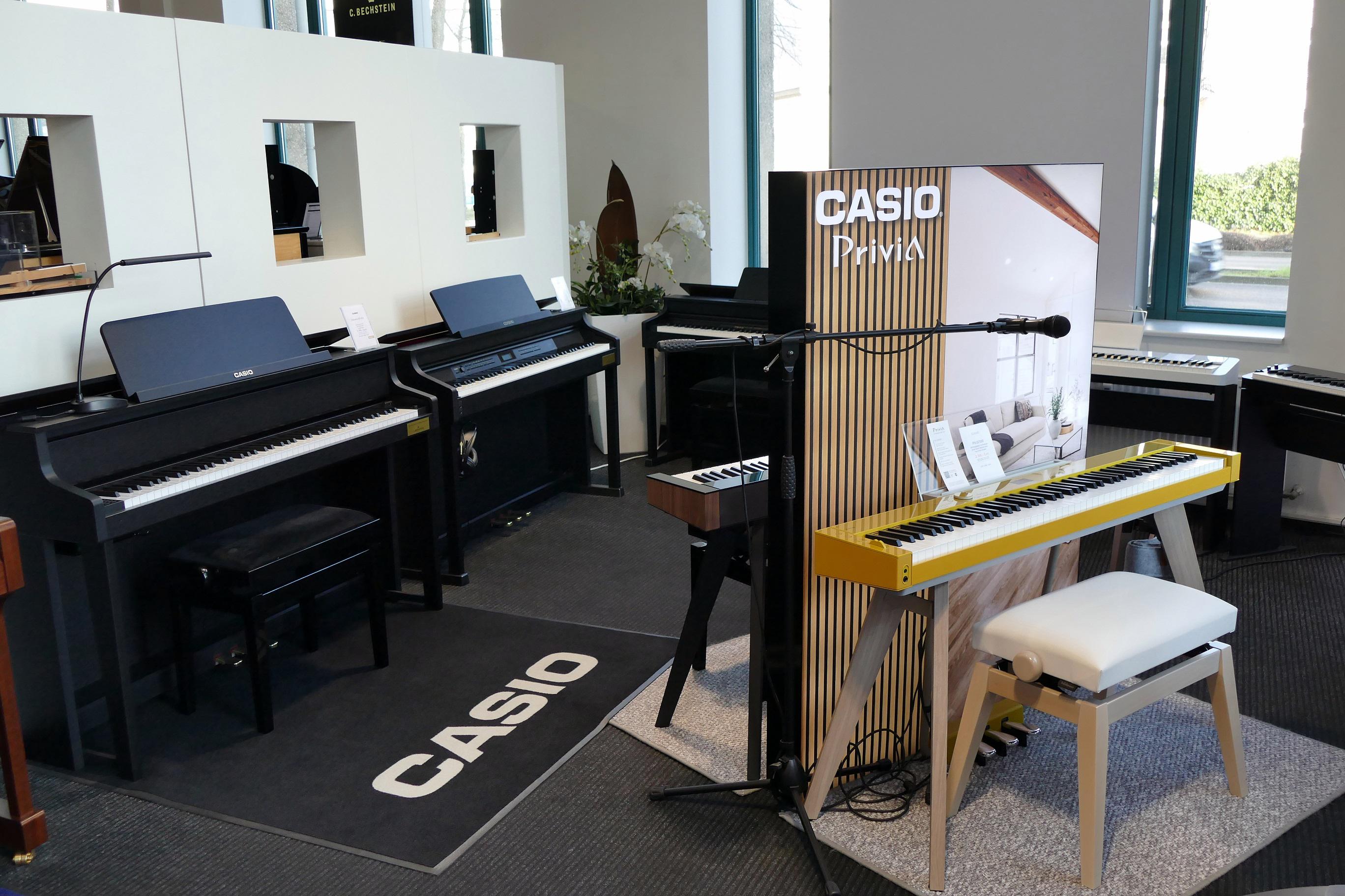 Digitalpianos der Marke CASIO in Ihrem C. Bechstein Centrum Leipzig.