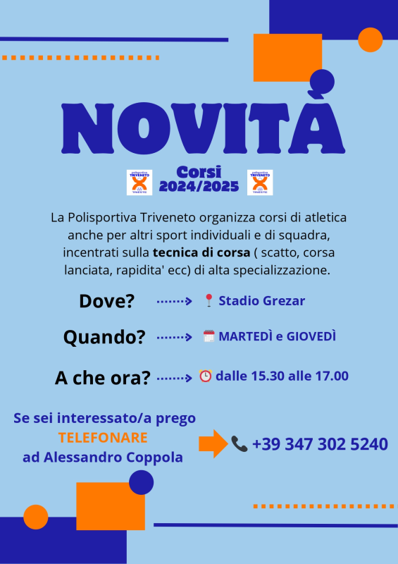 Images A.S.D. Polisportiva Triveneto Trieste-Corsi di Atletica-Tecnica di Corsa