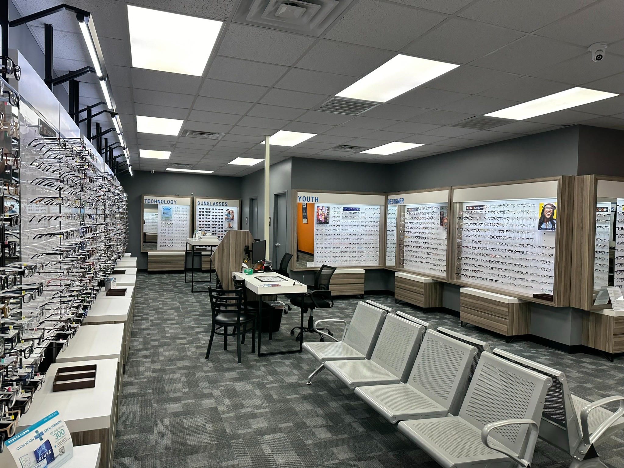 Store Interior at Stanton Optical Store Carrollton TX 75006