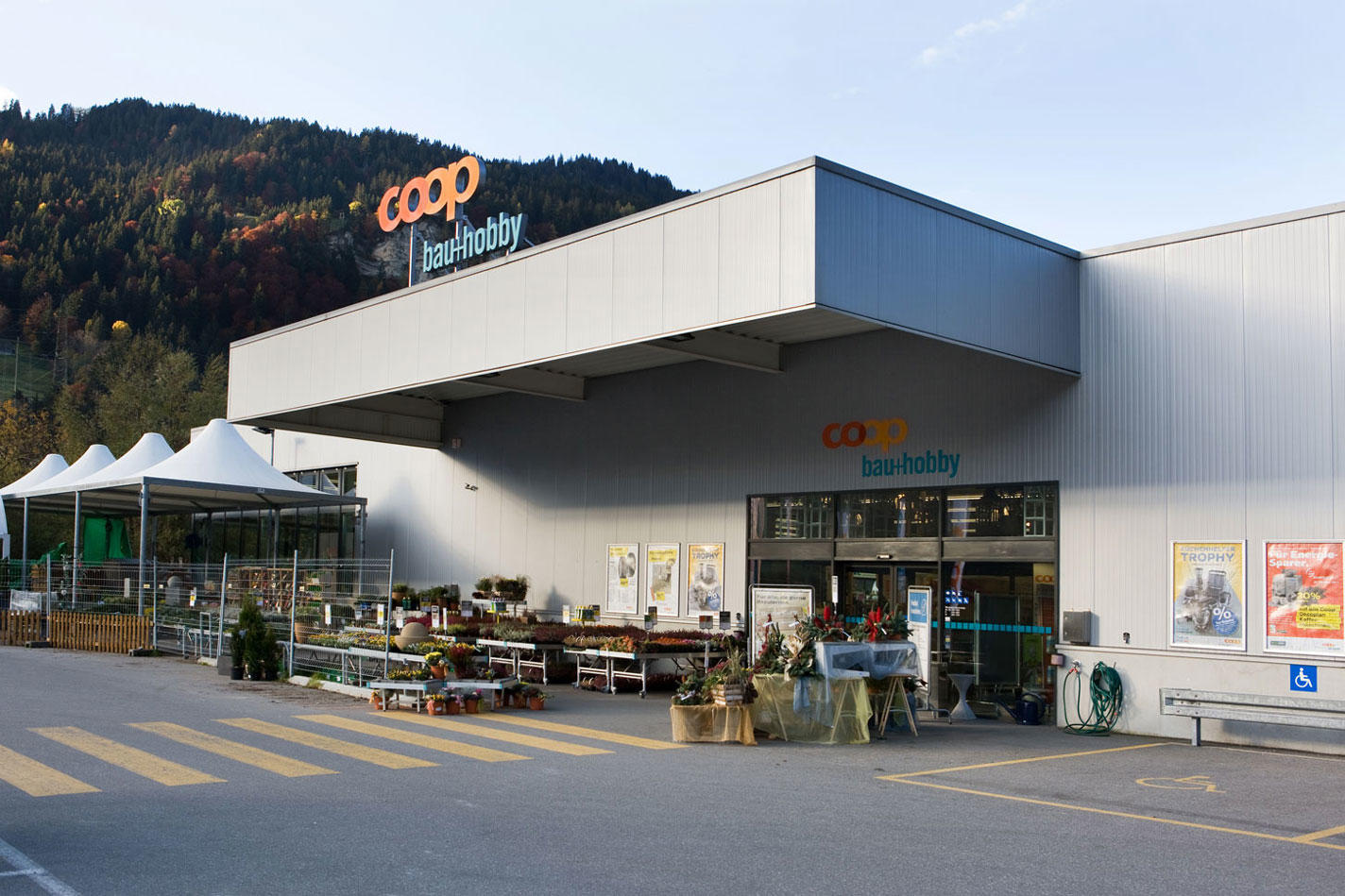 Coop Bau+Hobby Ilanz, Via Grüneck 5 in Ilanz