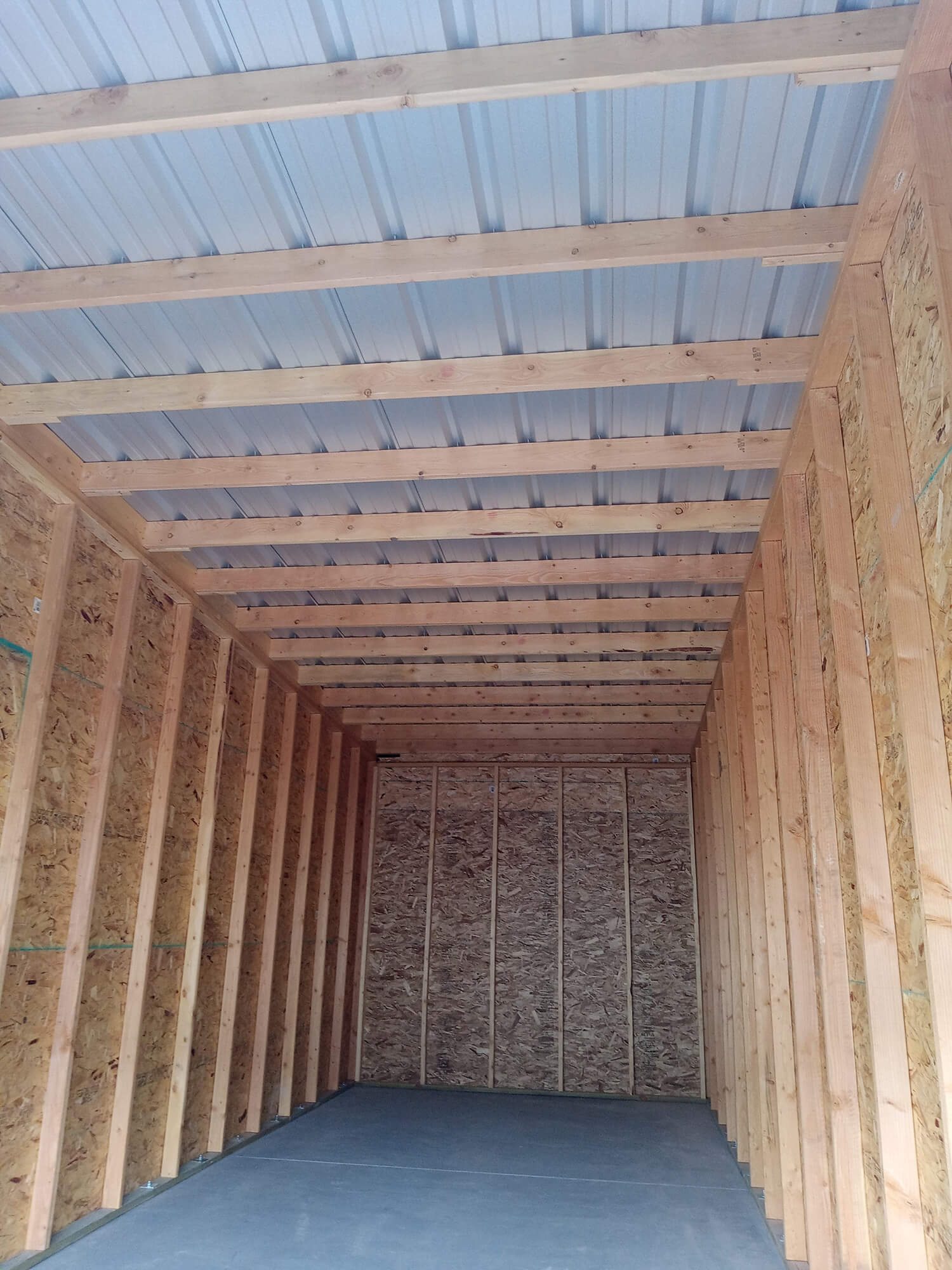 Interior of Storage Unit