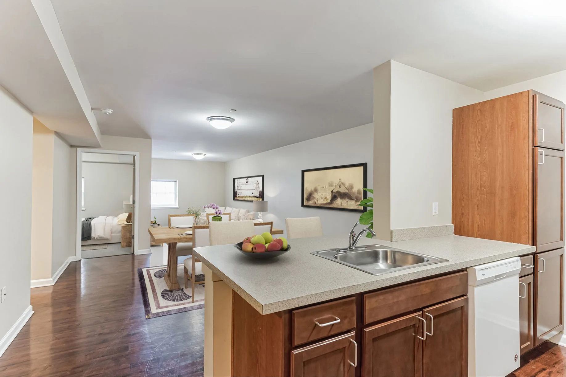 Kitchen and Dining Area