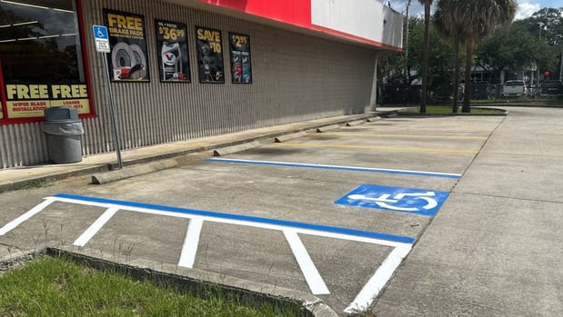 Images G-FORCE Parking Lot Striping of Jacksonville