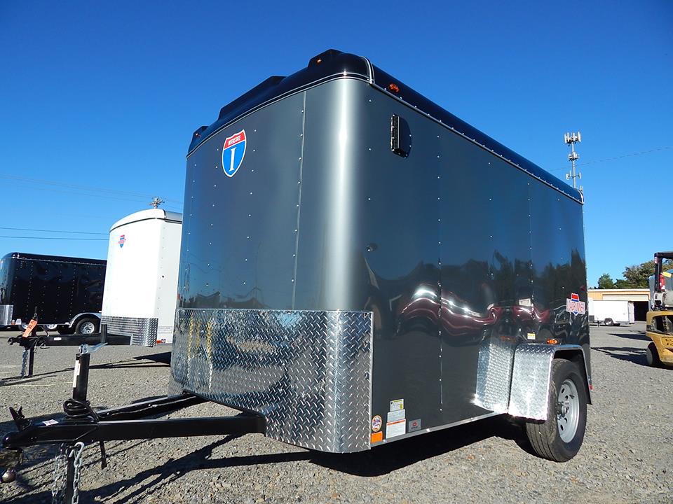 Single axle enclosed cargo trailer TrailersPlus Fresno (559)473-1360