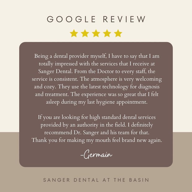 Images Sanger Dental at the Basin
