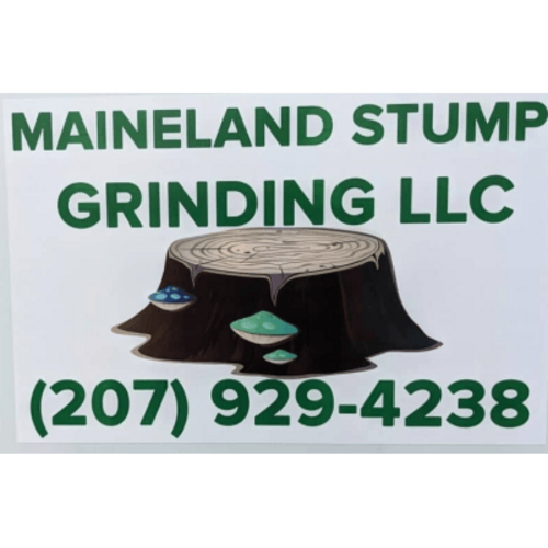 Maineland Stump Grinding Logo