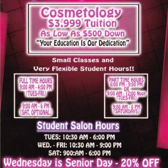Start your Education Today! Wild Hair Beauty Academy Maywood (773)936-3338