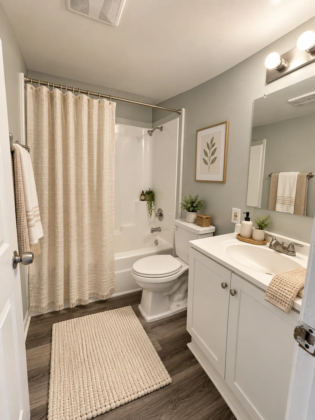 Bathroom at our Apartments at 1100 W Lincoln Hwy 