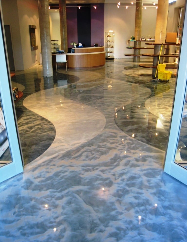 Satin Finish Concrete Photo