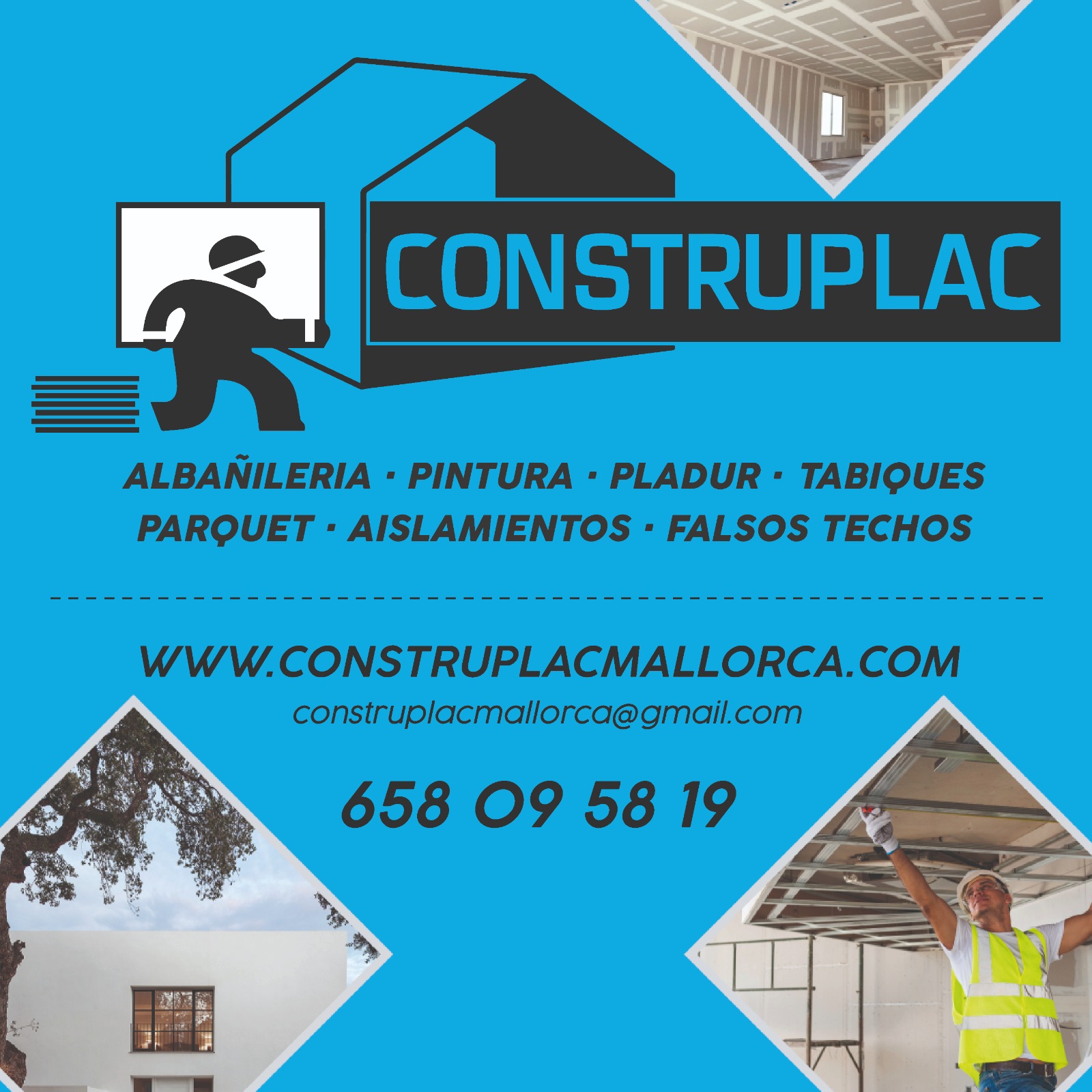 Construplac Mallorca Pladur Y Reformas Logo