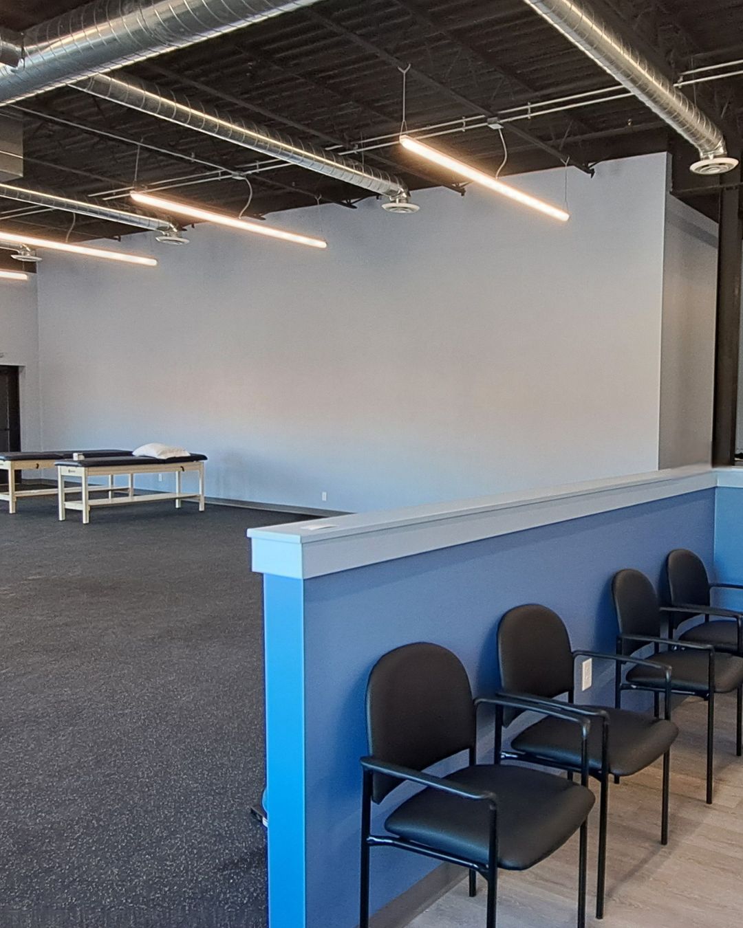 MVPT - Ithaca physical therapy- Downtown, NY patient waiting room area.