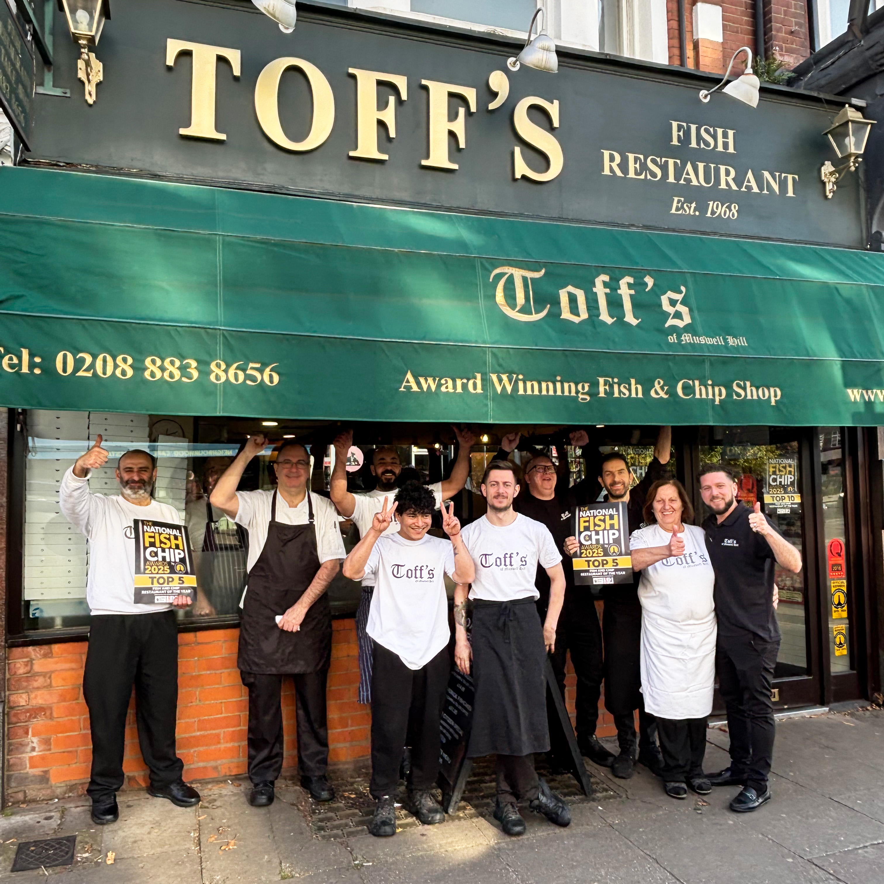 Toff's of Muswell Hill team
