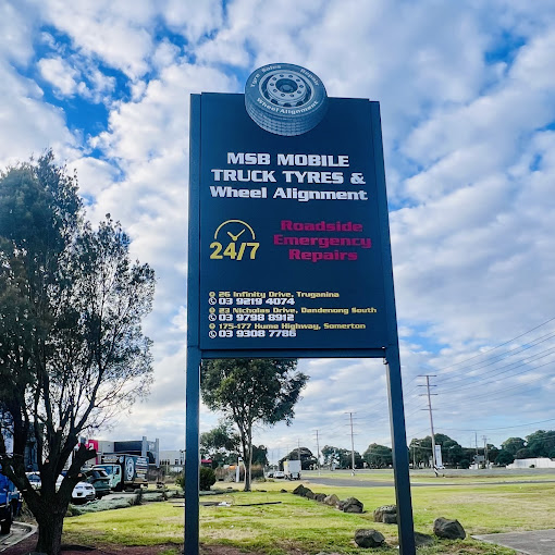 Images MSB Mobile Truck Tyres & Wheel Alignment Somerton