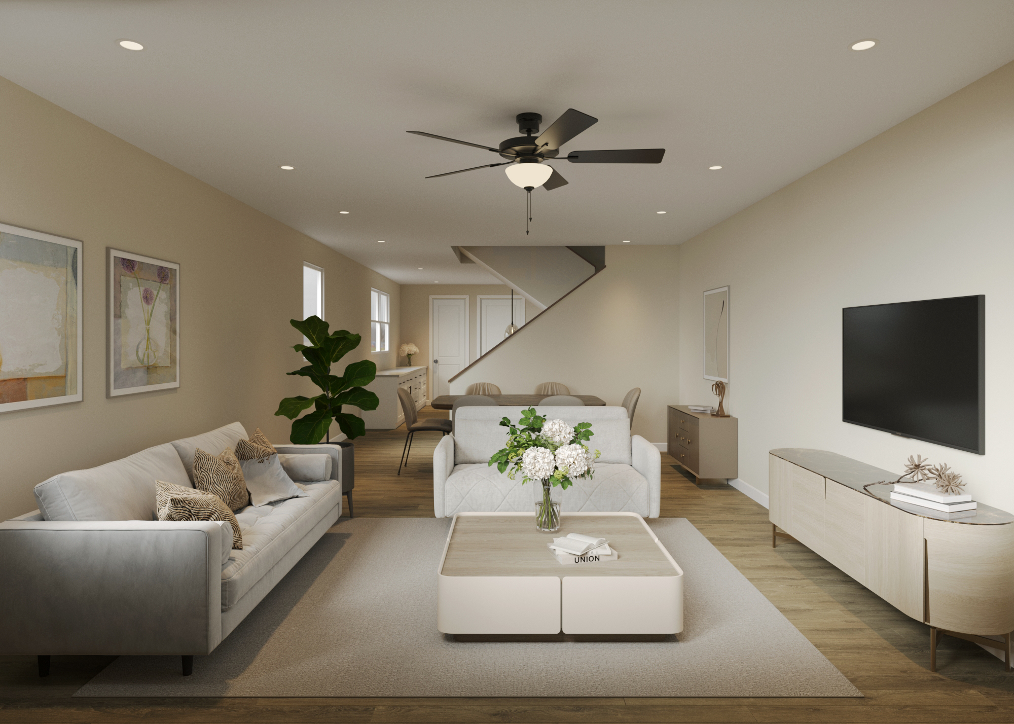 Spacious Living Areas