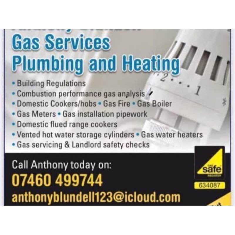 Anthony Blundell Gas Services Plumbing and Heating Logo