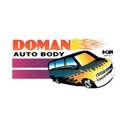 Doman Auto Body Logo
