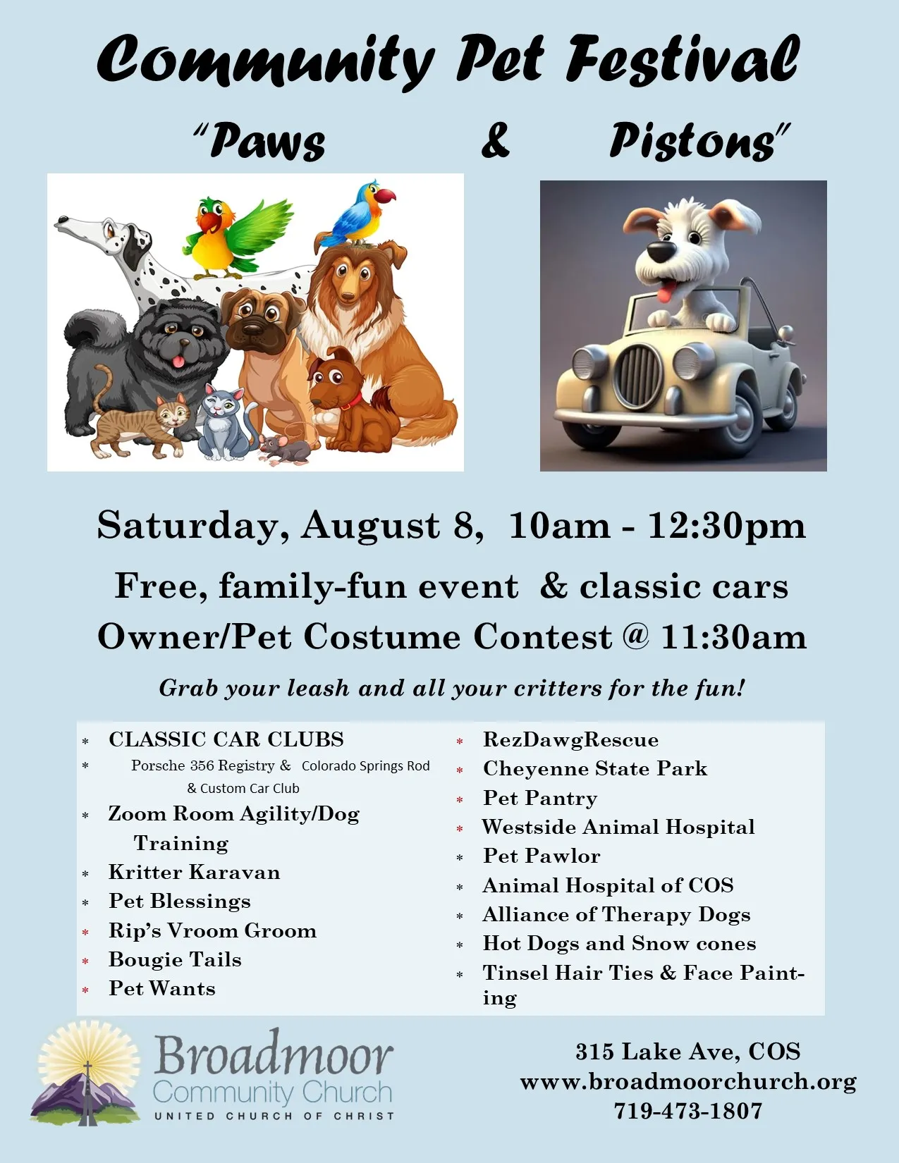 Image of Local Pet Event BCC Annual Community Pet Festival Nearby