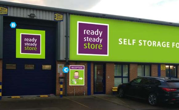Ready Steady Store Self Storage Lincoln Sunningdale Lincoln 01522 308112