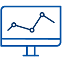 Computer screen icon.