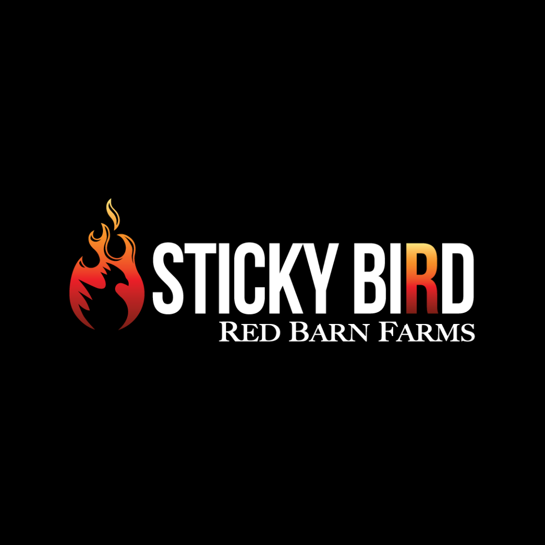 Sticky Bird Red Barn Farms Logo