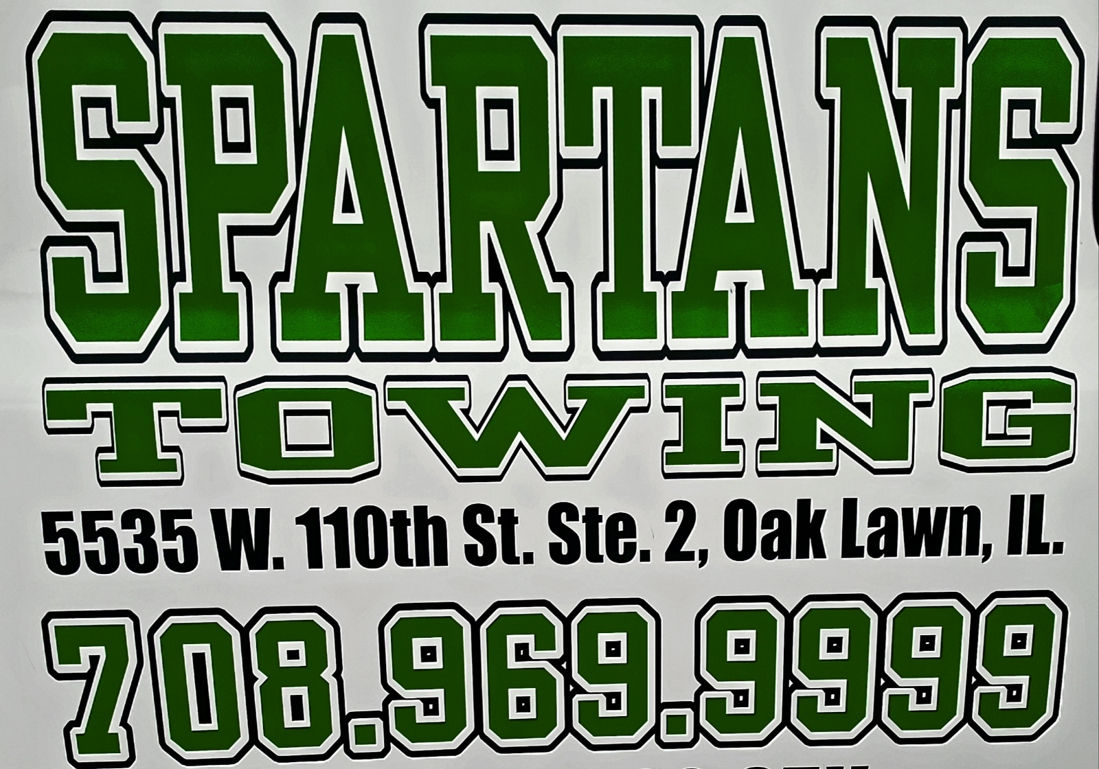 Spartans Towing Photo