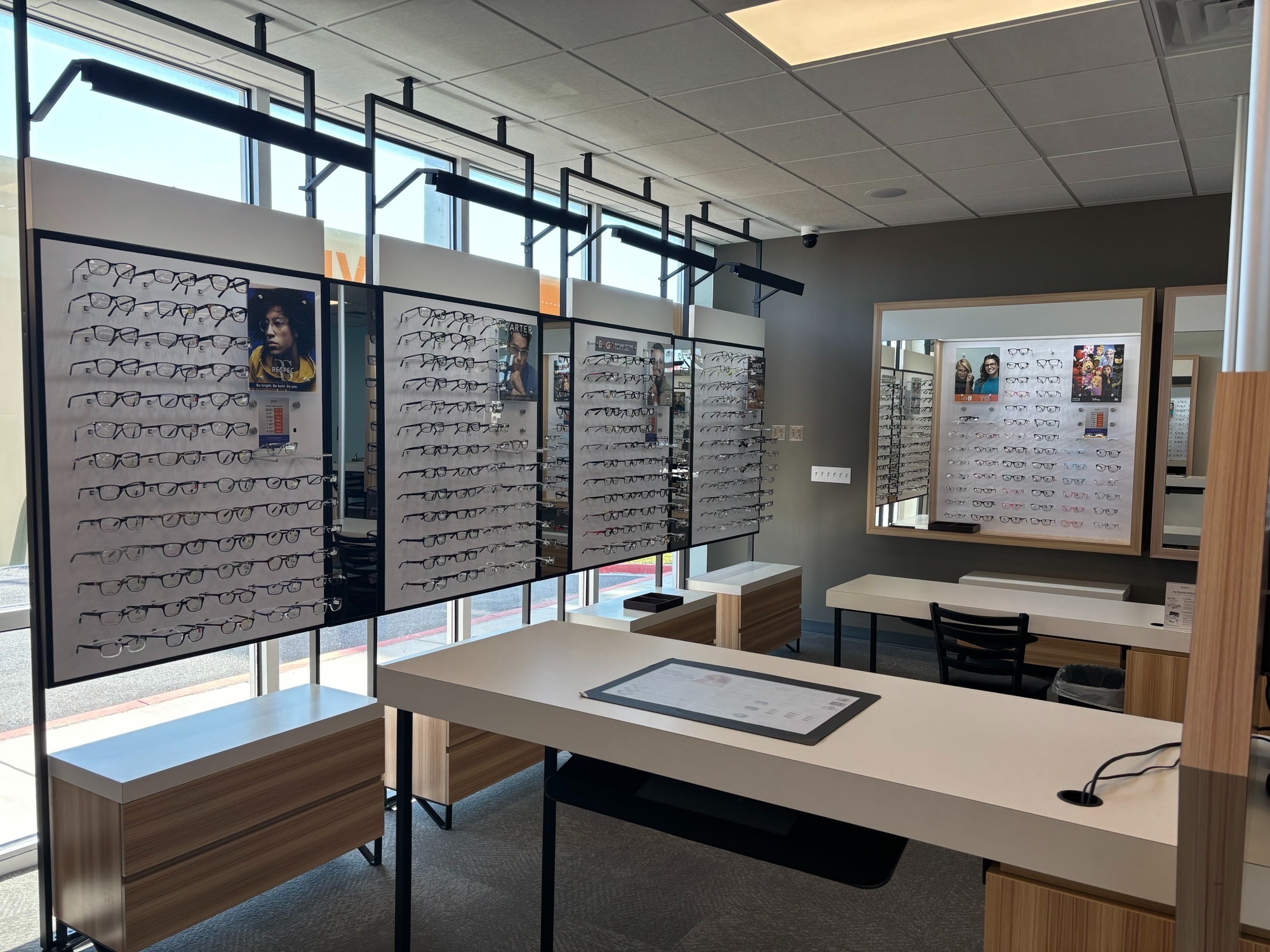 Store Interior at Stanton Optical Store Brownsville TX 78520