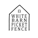 White Barn Picket Fence Logo